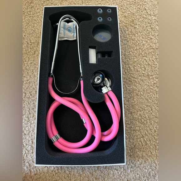 MDF Instruments Pink Stethoscope - Picture 2 of 3